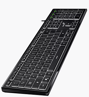 Клавиатура проводная Genius SlimStar 820 USB Black