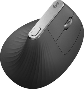 Мышь беспроводная Logitech MX Vertical черный (вертикальная)