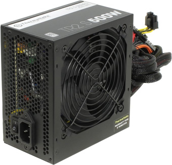 Блок питания 500W Thermaltake TR2 S (120mm, 24+8pin, 2*8pin, 5*Sata, 4*IDE)