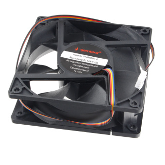 Вентилятор для корпуса 120mm Gembird D12038HM-4 (4-pin, 120x120x38mm, гидродинамический, провод 40 см)