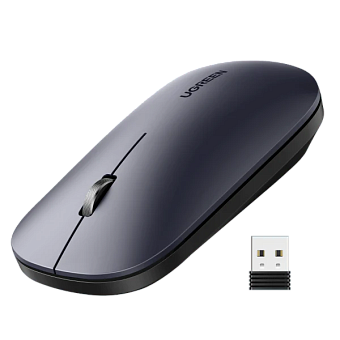 Мышь беспроводная UGREEN MU001 4000dpi Black