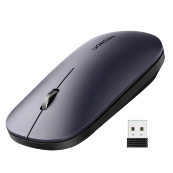 Мышь беспроводная UGREEN MU001 4000dpi Black