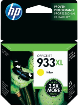Картридж струйный HP 933XL (CN056AE) для HP OfficeJet 7110/7610. желтый