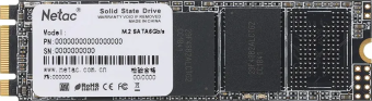 Накопитель SSD M.2 1Tb Netac N535N (SATA, 540/490 Мбайт/сек)