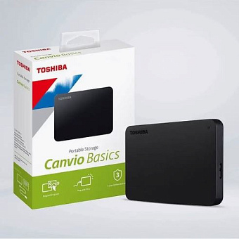 Внешний жесткий диск 4Tb Toshiba Canvio Basics 2.5" USB3.0 Black