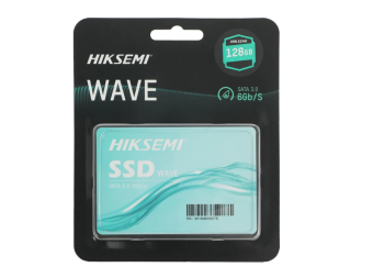 Накопитель SSD SATA 128Gb HIKVision Wave(S) Series (3D TLC, 460/370 Мбайт/сек)