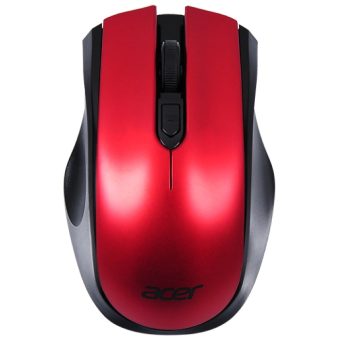Мышь беспроводная Acer OMR032 1600dpi черный/красный