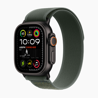 Смарт-часы Apple Watch Ultra 2 2024 49mm Black Trail Loop Green (черный/зеленый)
