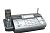Факс Panasonic KX-FC966RUT (+трубка DECT, АОН, автоответчик, термобумага, автообрезка, тёмно-серый)