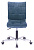 Кресло Бюрократ CH-330M (ткань, без мех. качания, крест. металл, до 120 кг) Темно-синий