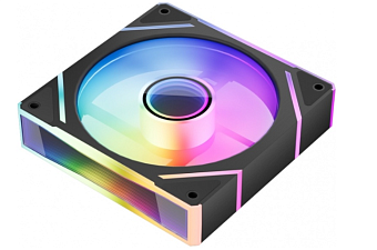 Вентилятор для корпуса 120mm 1STPLAYER FC(AP)-BK-1IN1 3-Pin, 600-1800 об/мин, ARGB, Black