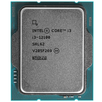 Процессор LGA 1700 Intel i3-12100 (3.3/12Mb/58W/HD730/4C8T) OEM