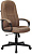Кресло Бюрократ T-898 ткань, подлокотники с мягкими накладками, коричневый