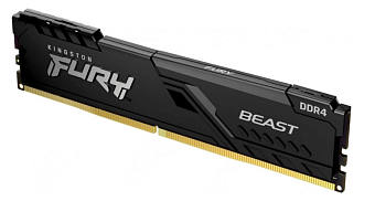 Модуль памяти DDR4 16Gb PC4-28800 3600MHz Kingston Fury Beast Black CL18