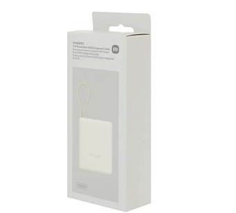 Внешний аккумулятор 10000 mAh_ Xiaomi 33W Wireless Power Bank Tan (Integrated Cable)