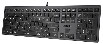 Клавиатура проводная A4Tech Fstyler FX50 серый