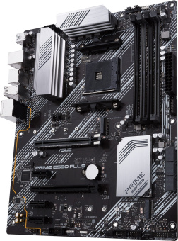 Материнская плата Socket AM4 ASUS PRIME B550-PLUS (B550) 4*DDR4 3*PCI-Ex1 2*PCI-Ex16 6*SATA 2*M.2 HD