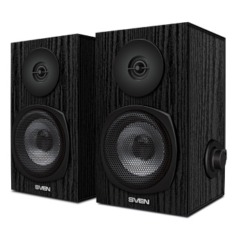 Акустическая система SVEN SPS-575 (2x3W) дерево, черный