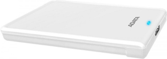 Внешний жесткий диск 1Tb ADATA HV620 Slim 2.5" USB3.1 White