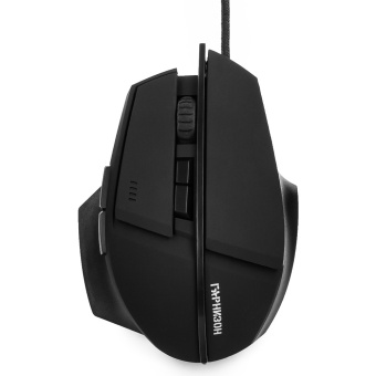 Мышь проводная Гарнизон GM-740G 2400dpi  USB Black