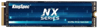 Накопитель SSD M.2 2Tb KingSpec NX-2TB (PCI-E 3.0 x4, 3400/3100 Мбайт/сек)