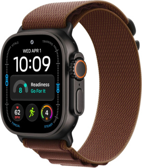Смарт-часы Apple Watch Ultra 4 49mm Black Titanium Alpine Loop Burgundy