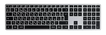 Клавиатура беспроводная Satechi Slim X3 Bluetooth Keyboard Space Gray