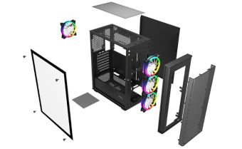 Корпус XASTRA A300 FRGB ATX Bllack