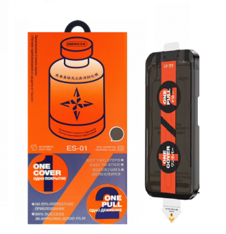 Защитное стекло для смартфона Apple iPhone 17 Pro 6.3" Remax ES-01 Black