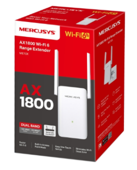 Ретранслятор Wi-Fi сигнала Mercusys ME70X AC1800 5 GHz