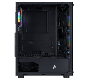 Корпус 1STPLAYER FIRE DANCING V3-B FRGB ATX Black