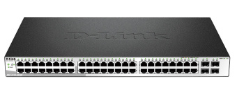 Коммутатор 48 port D-Link DGS-1210-52/ME/B1A 1000 Мбит/сек 4*SFP