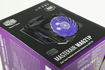 Кулер для процессора Cooler Master MasterAir MA621P TR4 (4pin, SP3/TR4, 600-1800об/мин, 31дБ)