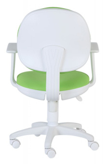 Кресло Бюрократ CH-W356AXSN (ткань, пруж.-винт. мех. качания, крест. пластик, до 100 кг) Салатовый