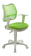 Кресло Бюрократ CH-W797 (сетка/ткань, пруж.-винт. мех. качания, крест. пластик, до 100 кг) Бело-салатовый