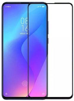 Защитное стекло для смартфона Xiaomi Redmi 9 | Xiaomi Redmi 9T - BoraSCO Full Glue черная рамка