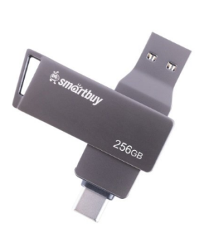 Флешка 256Gb SmartBuy MC45 Phantom Metal Dual