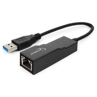 Сетевая карта USB3.0 Gembird NIC-U5 Fast Ethernet Adapter 10/100/1000 Мбит/сек