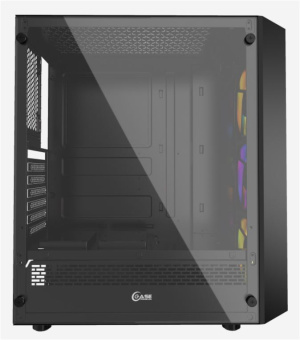 Корпус Powercase Rhombus X3 Mesh ATX Bllack
