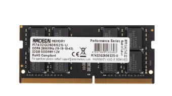 Модуль памяти SODIMM DDR4 32Gb PC4-21300 2666MHz AMD Radeon R7 Performance