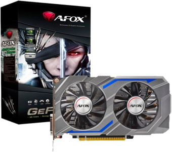Видеокарта .4Gb AFOX AF1650-4096D6H1-V8 (GTX1650) GDDR6 128bit DP DVI HDMI
