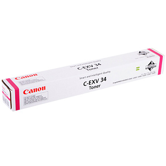 Картридж лазерный Canon C-EXV34M для iR C2020/C2030, пуппурный