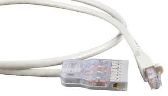 Кабель патч-корд .Patch cord 110 тип-RJ45  3м, 4 пары, Hyperline