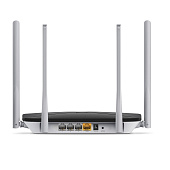 Wi-Fi роутер Mercusys AC12 AC1200, 5 ГГц, 100 Мбит/с, черный