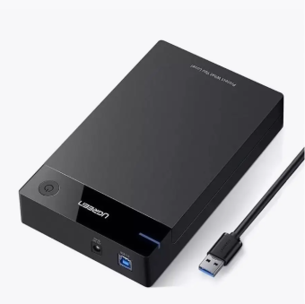 Внешний контейнер USB3.0 -> SATA 3.5"/2,5", UGREEN US222 черный