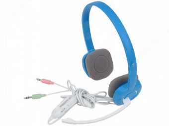 Наушники проводные Logitech H150 Stereo Headset jack 3.5мм 1.7м White