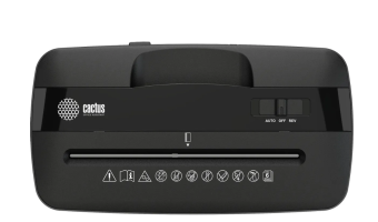 Уничтожитель бумаги Cactus CS-SH-A3 фрагменты 6.лист. 13лтр. черный