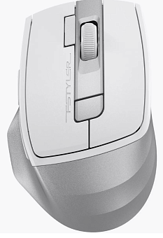 Мышь беспроводная A4Tech Fstyler FG45CS Air2 2000dpi бесшумная Silver White