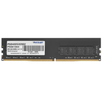 Модуль памяти DDR4 32Gb PC4-25600 3200MHz Patriot Signature