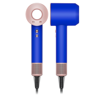 Фен Dyson Supersonic HD08 Blue/Blush (синий/румянец, с кейсом)